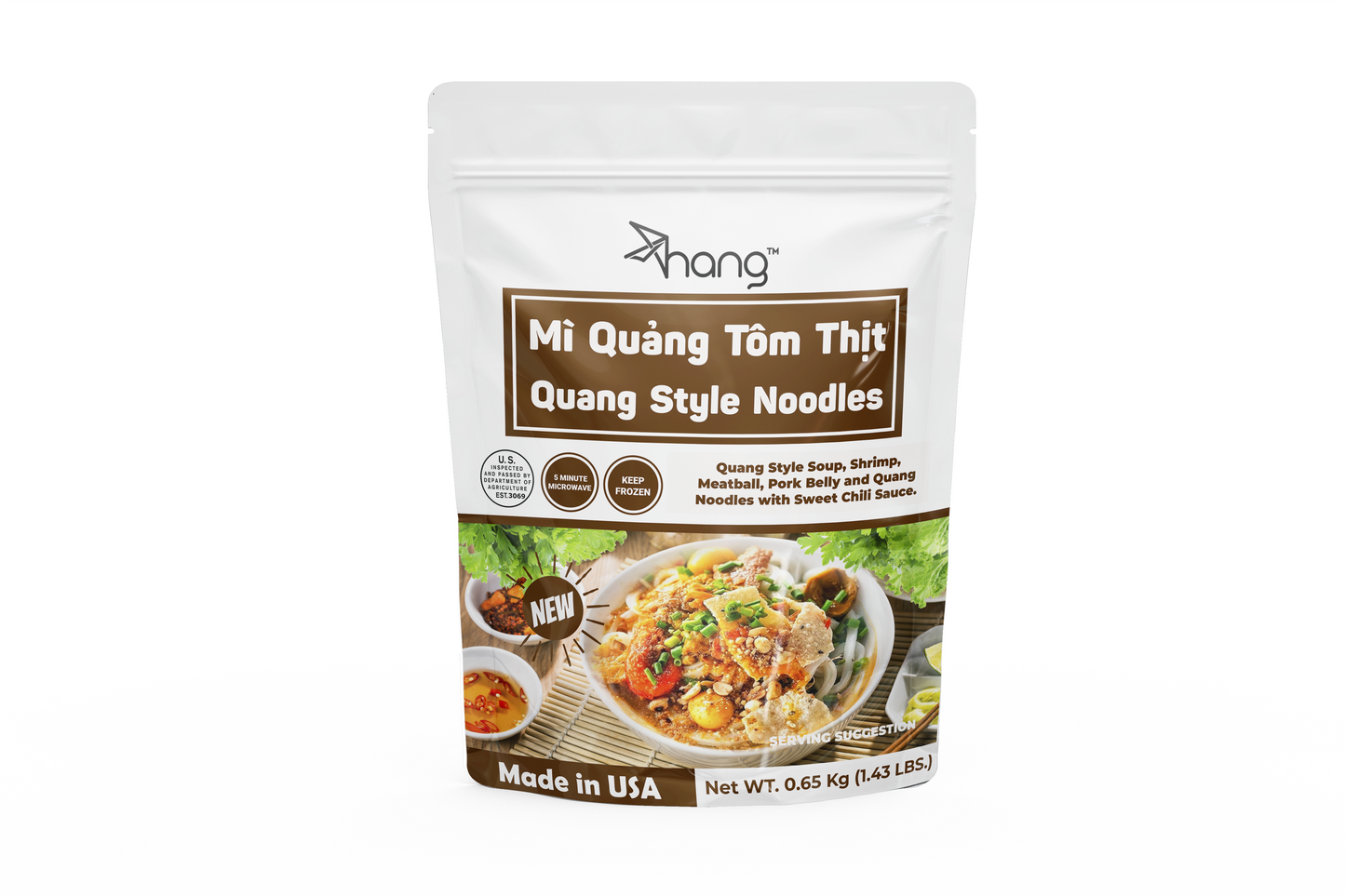 Quang Style Noodles- Mì Quảng Tôm Thịt