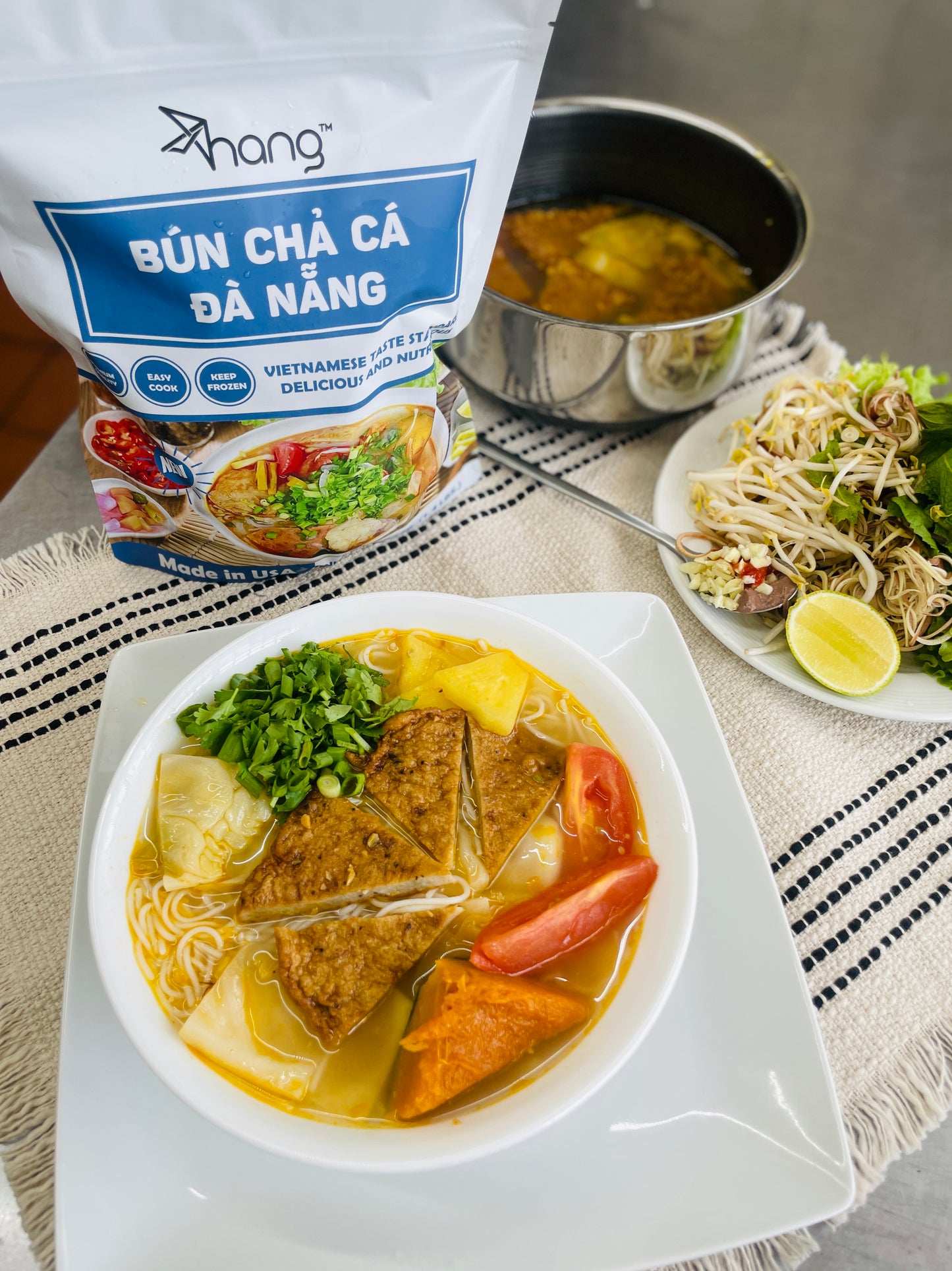 Fried Fish Cake Noodle Soup - Bún Chả Cá Đà Nẵng