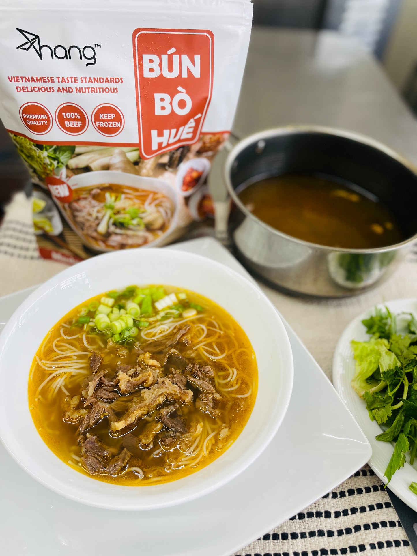 Spicy Beef Broth Concentrate with Beef added - Bún Bò Huế